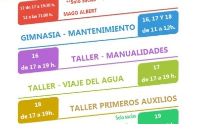 Actividades Asociación de Mujeres – Huélamo 2023
