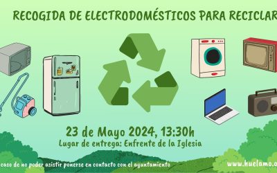 Recogida de electrodomésticos para reciclar