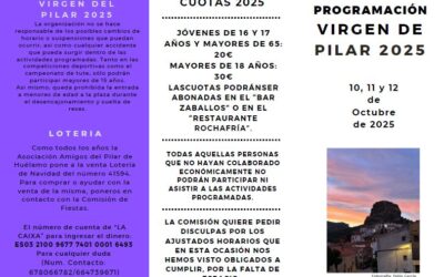 Fiestas del Pilar 2025