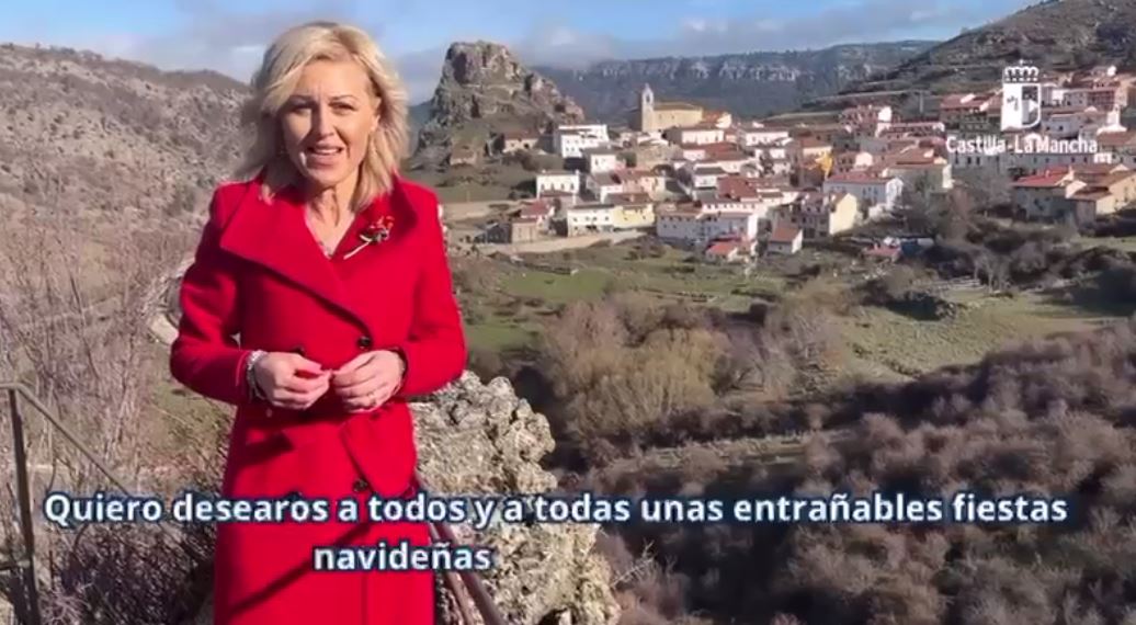 Felicitación navideña de la Delegada de la Junta Castilla-La Mancha
