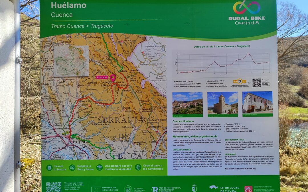 Huélamo se suma a la gran ruta cicloturista de Rural Bike Conecta CLM